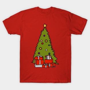 Christmas Tree and Presents T-Shirt